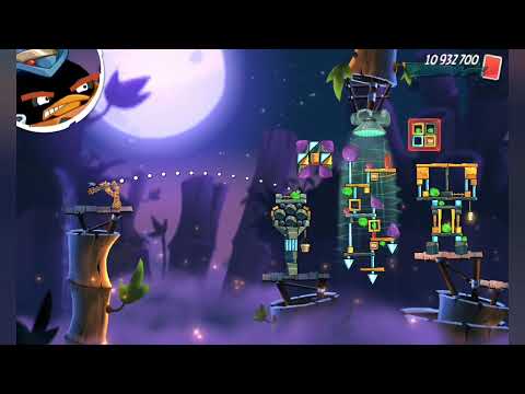 Видео: Angry Birds 2: Приключение помощи со Шляпами помощников Санты! (Прохождение приключений №1)