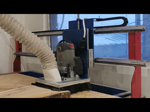 Видео: рейсмус из фрезера, фрезер вместо рейсмуса, каретка для фрезера. 2часть