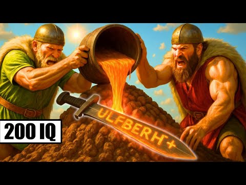 Видео: Как мастера-викинги превратили черную грязь в мечи!