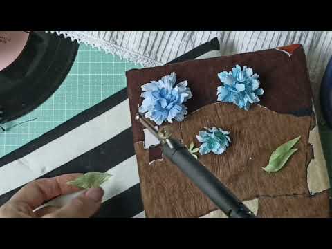 Видео: Третья часть 3/3. Доработка цветочных заготовок,буление и сборка цветов.