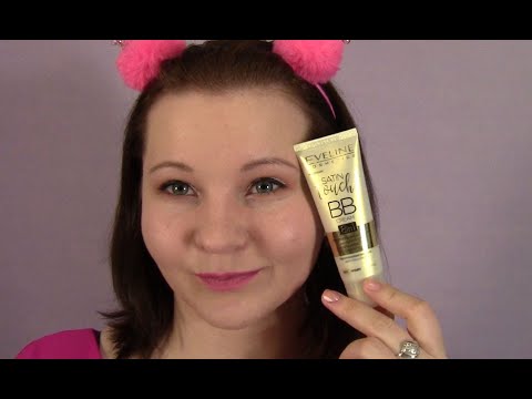 Видео: Тестирую Eveline Cosmetics 8in1 Satin Touch BB Cream SPF10//Многофункциональный тональный крем