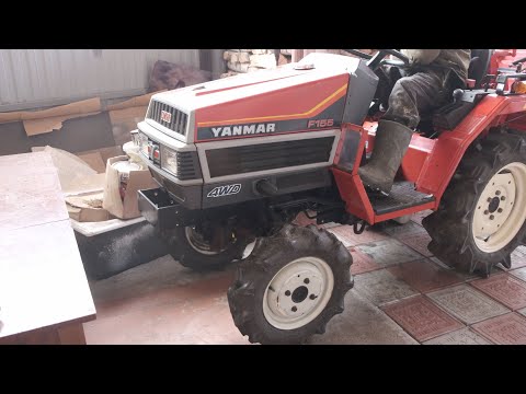 Видео: Смотрю Японский минитрактор Yanmar F155 4WD и Kubota A-175 aste 4WD. Покупка Трактора 4К