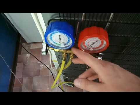 Видео: Заправка холодильника фреоном, и устранение утечки.