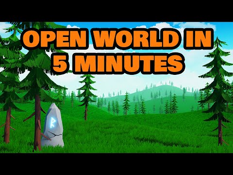 Видео: Создайте красивый открытый трехмерный мир за 5 минут (обновлено для Unity 6!)