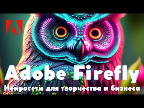 Видео: Adobe Firefly - что это такое и зачем оно нужно? Нейросети для творчества и бизнеса.