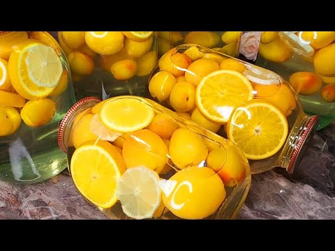 Видео: ПРОСТО ЗАЛИВАЮ КИПЯТКОМ. Закрываю по 50 банок! Невероятно вкусная ФАНТА АБРИКОСОВАЯ