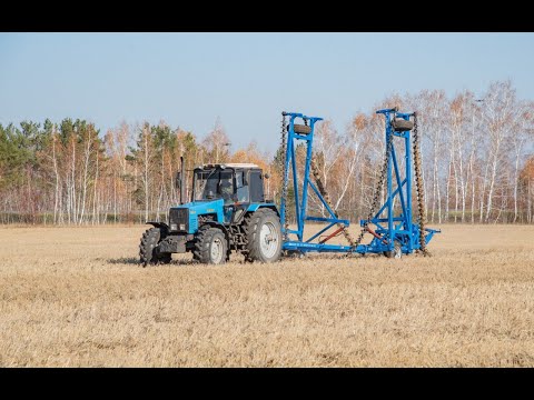 Видео: Борона Цепная Двуреченского БЦД-12М от завода ООО "ДиборЭкспорт"