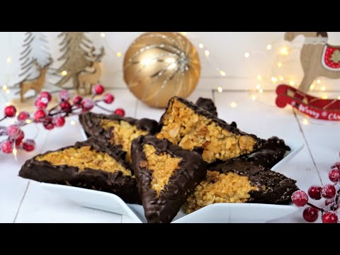 Видео: РОЖДЕСТВЕНСКОЕ печенье ОРЕХОВЫЕ УГОЛКИ / НЕМЕЦКАЯ рождественская выпечка / NUSSECKEN