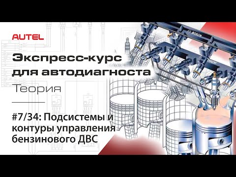 Видео: 7/34: Контуры системы управления бензинового ДВС. Экспресс-курс для автодиагноста / Теория – ч.3.