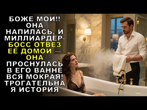Видео: НАПИЛАСЬ — МИЛЛИАРДЕР-БОСС ОТВЁЗ ДОМОЙ; ПРОСНУЛАСЬ В ЕГО ВАННЕ. ТРОГАТЕЛЬНАЯ ИСТОРИЯ