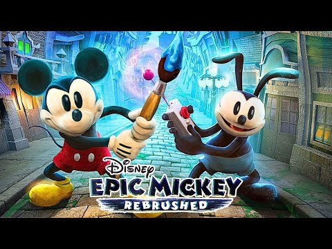 Видео: Disney epic mickey: Rebrushed-PC-Стрим № 3 #стример  должен страдать!