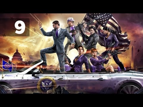 Видео: Прохождение Saints Row 4 Co-op — Часть 9: C.I.D.