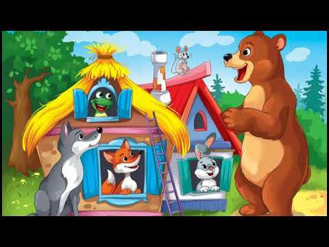 Видео: "Теремок"- русская народная сказка
