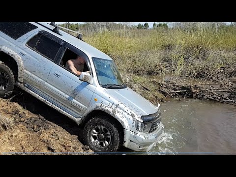 Видео: Топим Surf, Patrol, Cherokee, Pajero, Kyron.Все сели в болоте.OFF ROAD