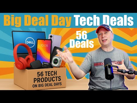 Видео: Amazon Prime Big Deal Days 2025 — Распродажа техники — Компьютеры, телефоны, SSD-накопители, мони...