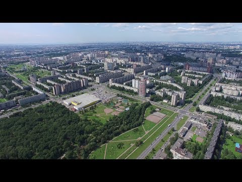 Видео: Весёлый Посёлок. Вид сверху. Июль 2019