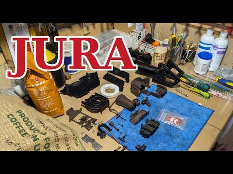 Видео: Обслуживание заварочного устройства Jura. Часть 2.