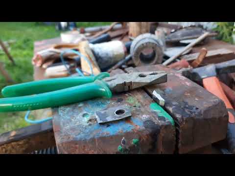Видео: Ножи для косилки "Заря" производство г.Чебоксары. Прямая кромка ножа. 15 июля 2022г.