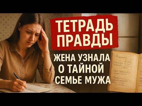 Видео: "Тетрадь правды: жена узнала о тайной семье мужа"