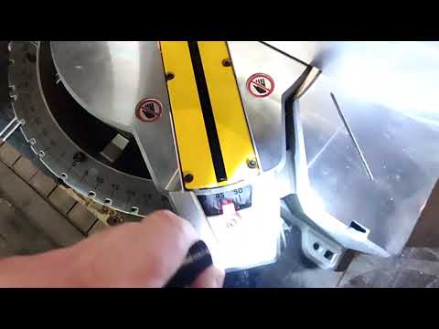 Видео: Пылеудаление на Dewalt DWS715