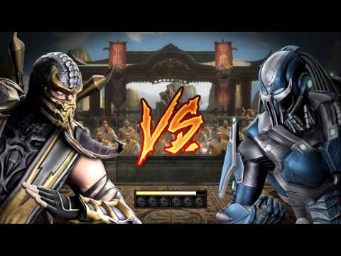 Видео: битва с  другом в  Mortal Kombat