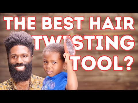 Видео: 7 лучших инструментов для завивки волос для чернокожих мужчин: губка для завивки, расческа Twist ...