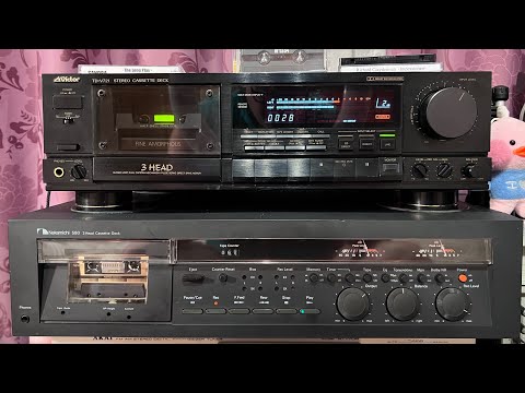 Видео: Противозвучание.  Victor TD-V721 vs Nakamichi 580