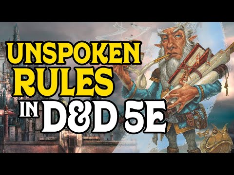Видео: Негласные правила в D&D 5e