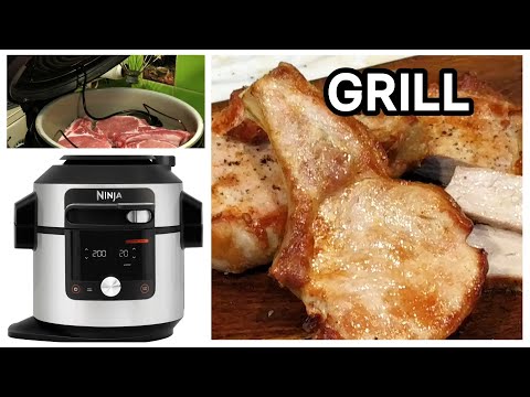 Видео: ❗СВИНИНА НА КОСТИ❗, ❗СЕКРЕТЫ СОЧНОСТИ МЯСА❗ в гриле мультиварки NINJA #ninja #корейка #мясо #гриль