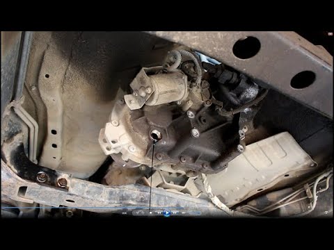 Видео: Замена заднего сальника коленвала и сальника раздатки на Киа Соренто 2005  Kia Sorento 2,5 1часть
