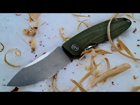 Видео: Нож TERRA Petrified Fish. Уличный тест