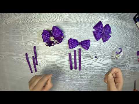 Видео: шикарные бантики в которые нельзя не влюбится