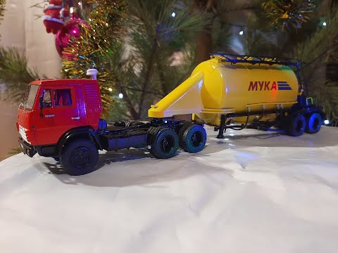 Видео: Сборка КАМАЗ 54112 с ПП АСП 25 AVD models
