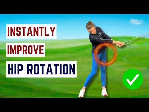 Видео: Мгновенно улучшите вращение бедрами при выполнении удара в гольфе — единственное упражнение, кото...
