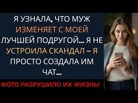Видео: Узнав об измене мужа с подругой, я создала с ними чат и отправила им одну фотографию, которая....