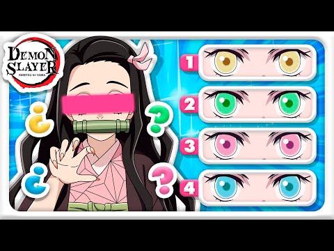 Видео: УГАДАЙТЕ ИСТИННЫЙ ЦВЕТ ГЛАЗ 👁️ (Истребитель демонов) ⚔️👺 Kimetsu no Yaiba/Demon Slayer QUIZ! ✅