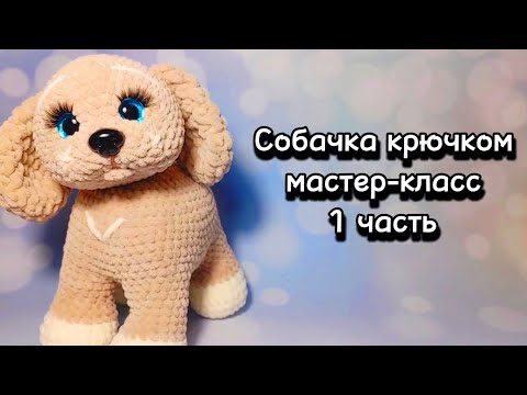 Видео: СОБАЧКА крючком. Мастер-класс 1 часть.