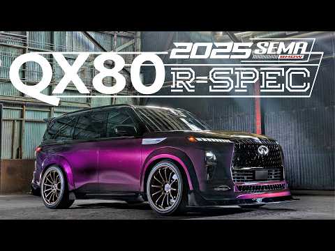 Видео: Infiniti QX80 R-Spec представлен на выставке SEMA 2025: какие обновления?