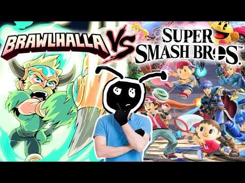 Видео: BRAWLHALLA ПРОТИВ SMASH BROS