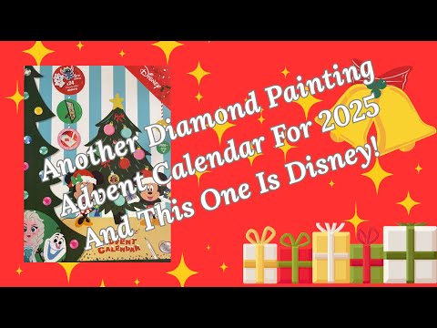 Видео: Адвент-календарь Craft Buddy с алмазной росписью — и это Дисней!