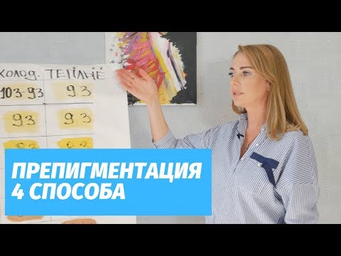 Видео: Препигментация 4 способа