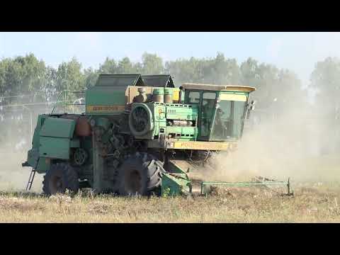 Видео: ДОН 1500Б уборка урожая.