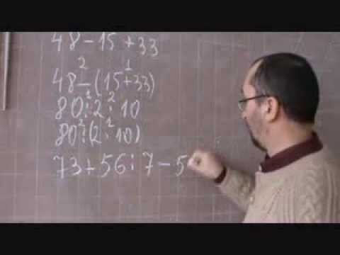 Видео: Порядок дій у виразах 4 клас