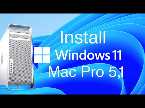Видео: Установка WINDOWS 11 MAC PRO 5,1 с помощью RUFUS