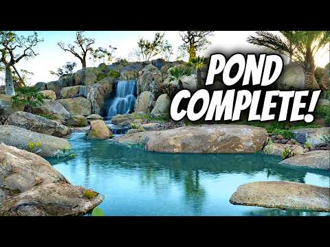 Видео: ULTIMATE Pond Reveal: финальная стадия строительства в Африке