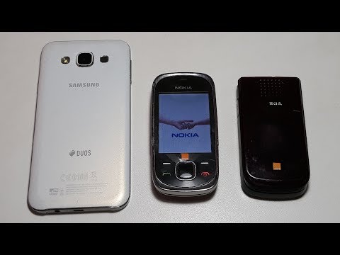 Видео: Nokia 7230 и Nokia 2720 кот в мешке из Германии я расстроен. Samsung E5 E500H/DS