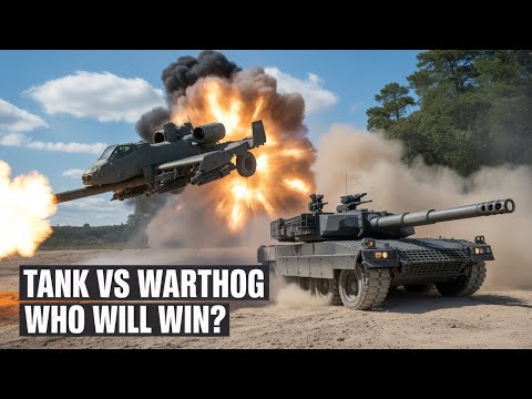 Видео: A-10 Warthog против Leopard 2A7: Эпическая Битва Неба и Земли!" | Road of Armor 
