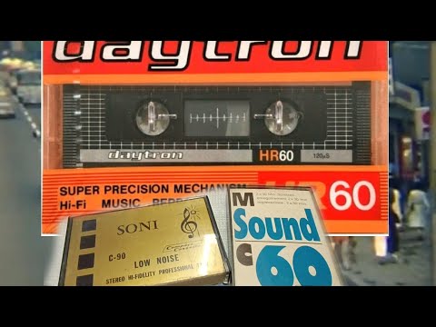 Видео: аудиокассеты DAYTRON, SONI, M SOUND обзор.