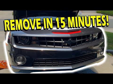 Видео: Руководство по снятию передней панели/бампера — Camaro 2010–2015 гг.