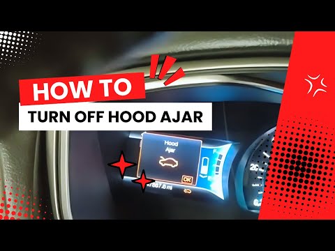 Видео: @carservicepro Постоянно горит предупреждение о приоткрытом капоте. Как отключить предупреждение ...